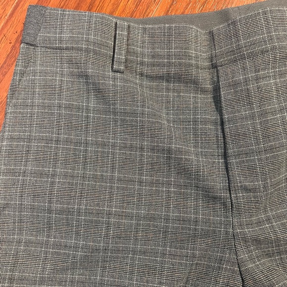 grey uniqlo plaid trouser - Picture 5 of 6